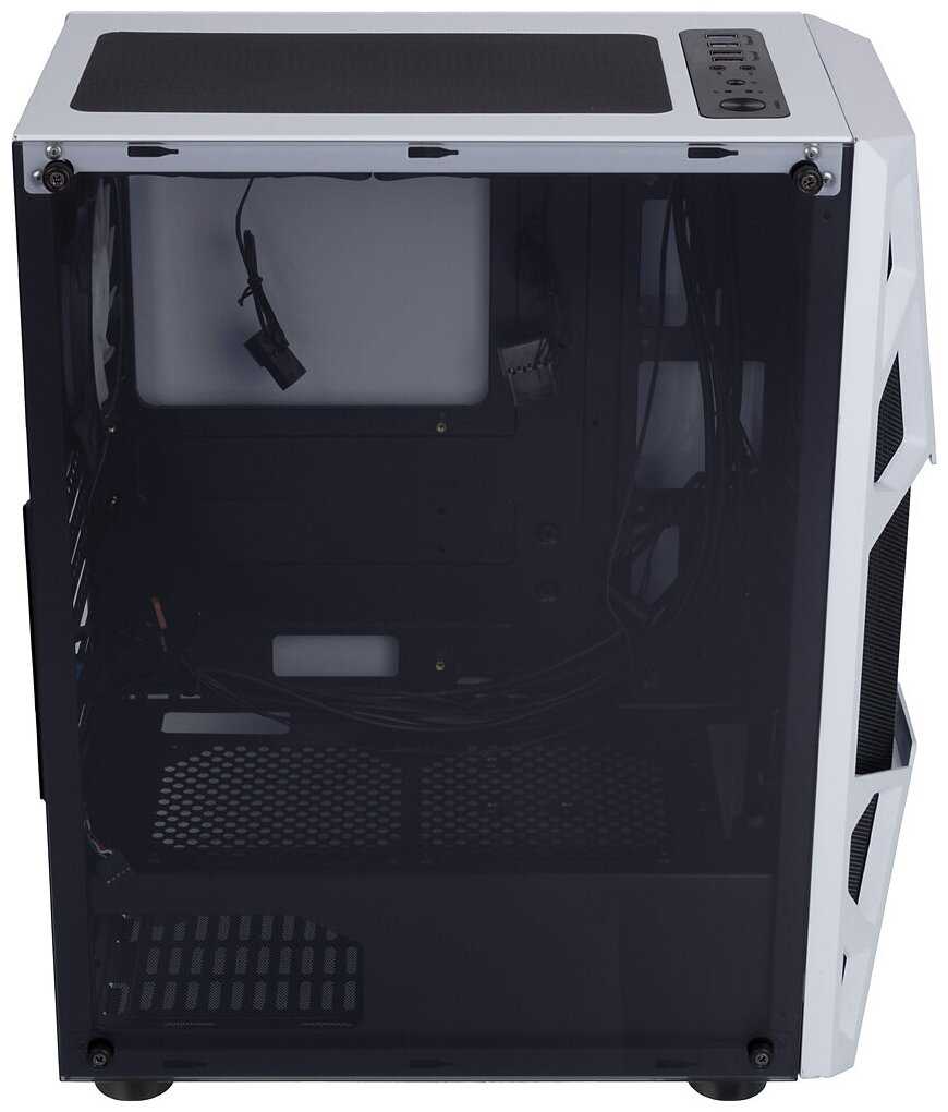 Корпус компьютерный FORMULA CL-3303W RGB белый фотография 8