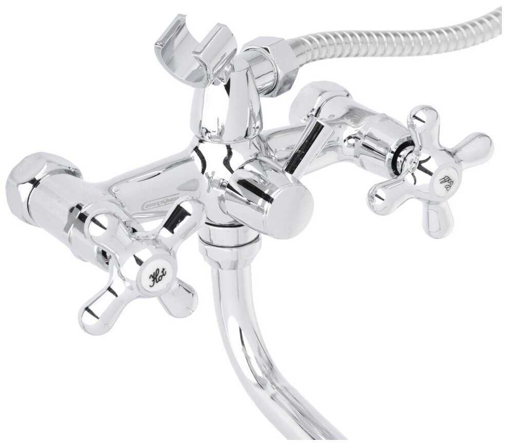 Сантехника Без бренда Смеситель для ванны и душа [с длинным изливом] фотография 5