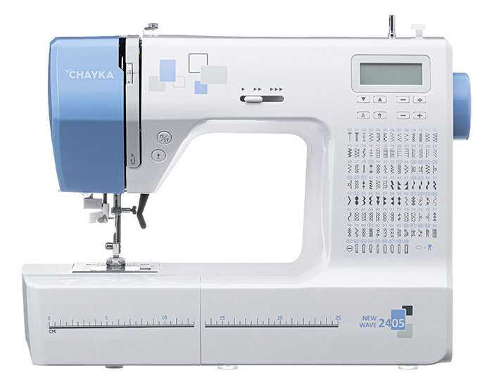 Компьютерная швейная машина CHAYKA NEW WAVE 2405 [190 швейных операций]. фотография 2