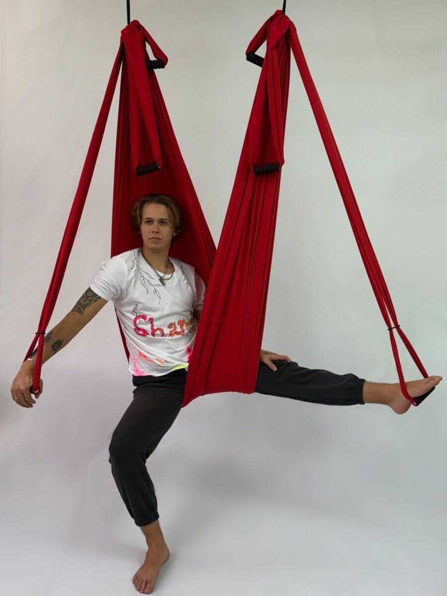 Гамак для йоги YoGuru Stretch фотография 3