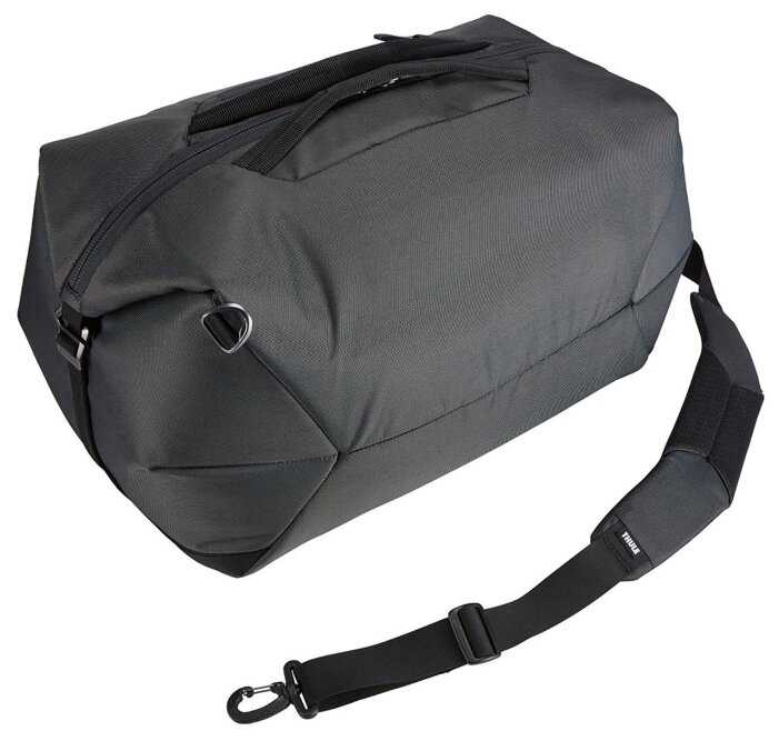 Сумка дорожная THULE, отделение для обуви, фиксирующие ремни, плечевой ремень фотография 16
