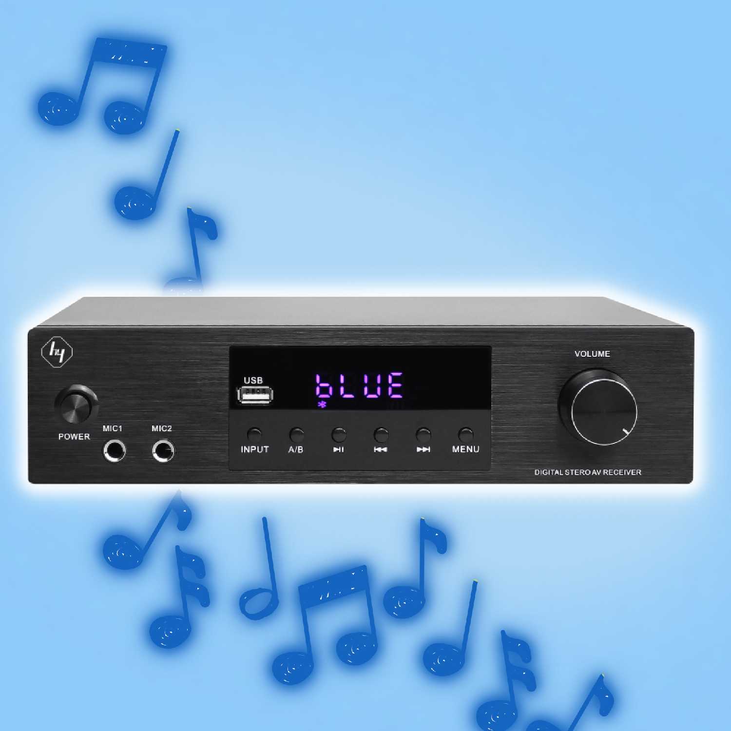 Интегральный усилитель звука HI-FI KTV-300 фотография 8