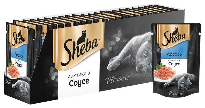 Корм для кошек Sheba с лососем