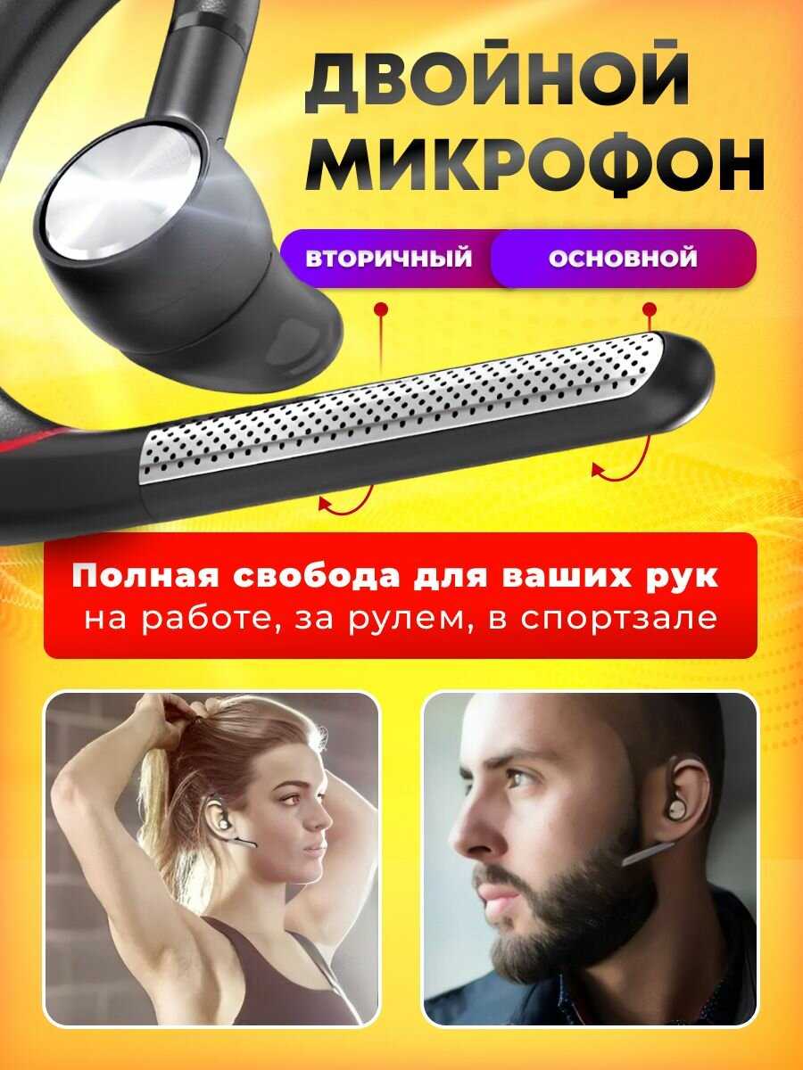 Bluetooth гарнитура А12 фотография 5