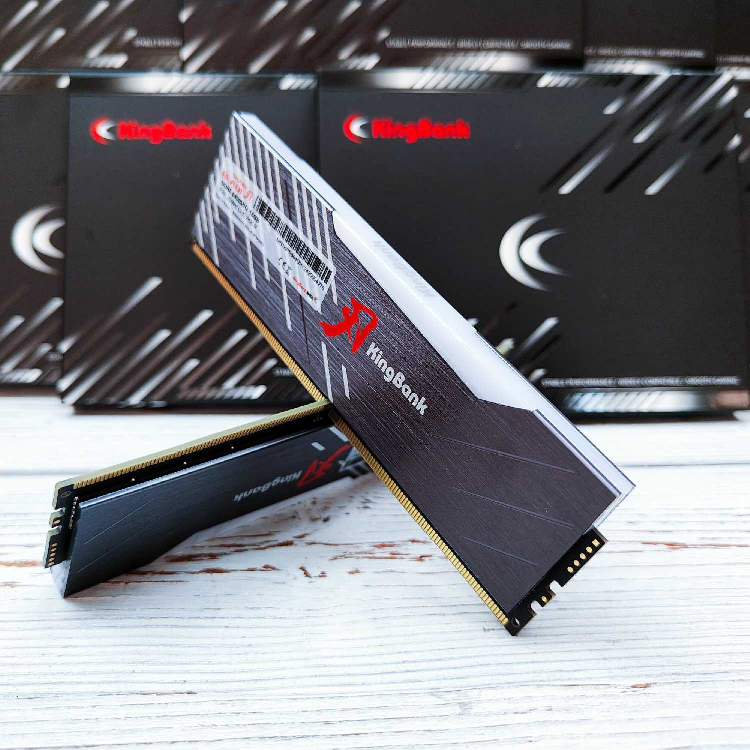 Оперативная память KingBank Sharp Blade (2x16 ГБ) DDR5 6400MHz фотография 6