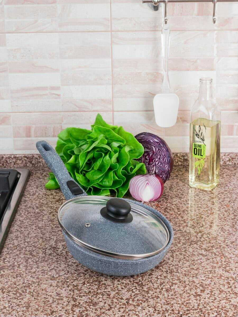 Набор сковородок RealPress Набор сковородок с крышками (20, 26 см) фотография 7