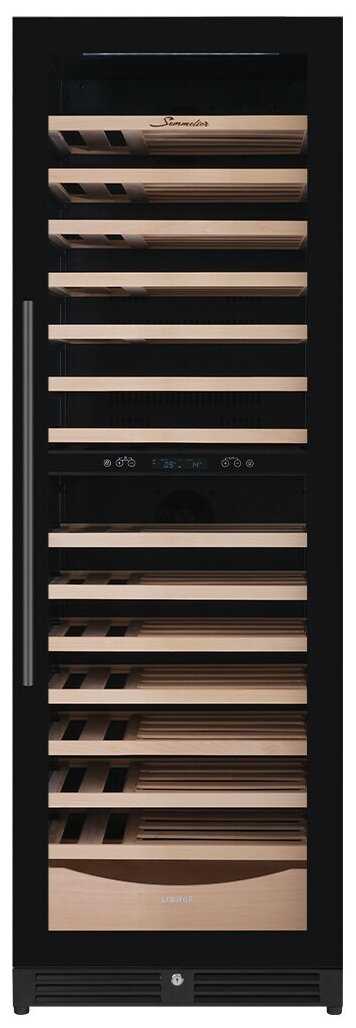 Винный шкаф Libhof Sommelier SMD-110 slim black фотография 2