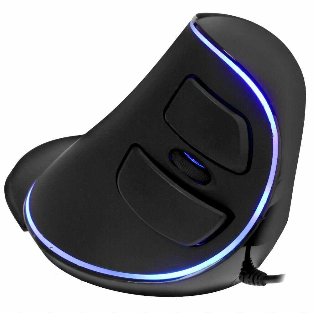 Вертикальная мышь DEXP KM-3008BU фотография 4