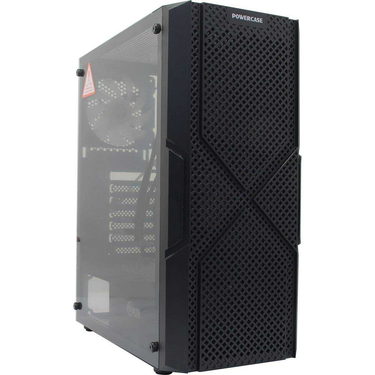 Корпус Powercase Mistral T4B, Tempered Glass, 4x 120mm 5-color fan фотография 13