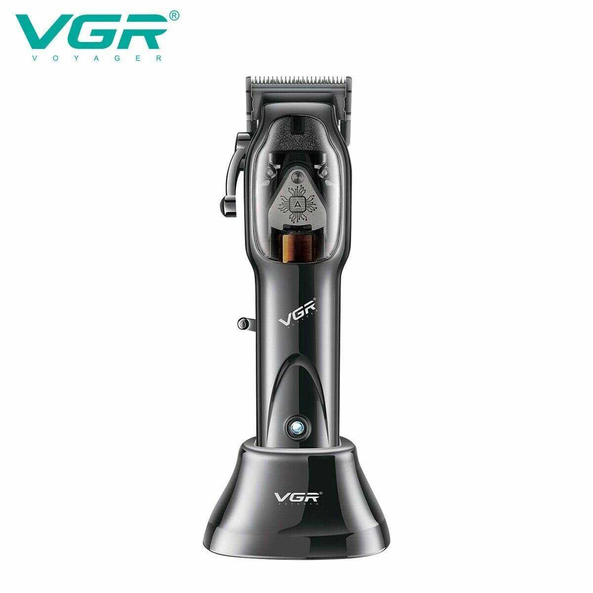 Профессиональная машинка для стрижки волос VGR V-653 фотография 11