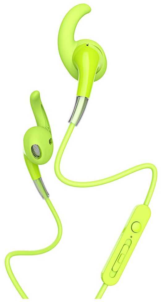 FORZA Наушники проводные вкладыши с гарнитурой, оплетка TPE, 120см, пластик, 3 цвета 410-040 фотография 2