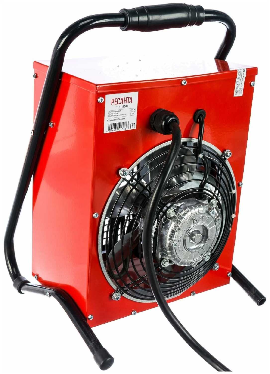 Электрическая тепловая пушка РЕСАНТА ТЭП-5000 фотография 13