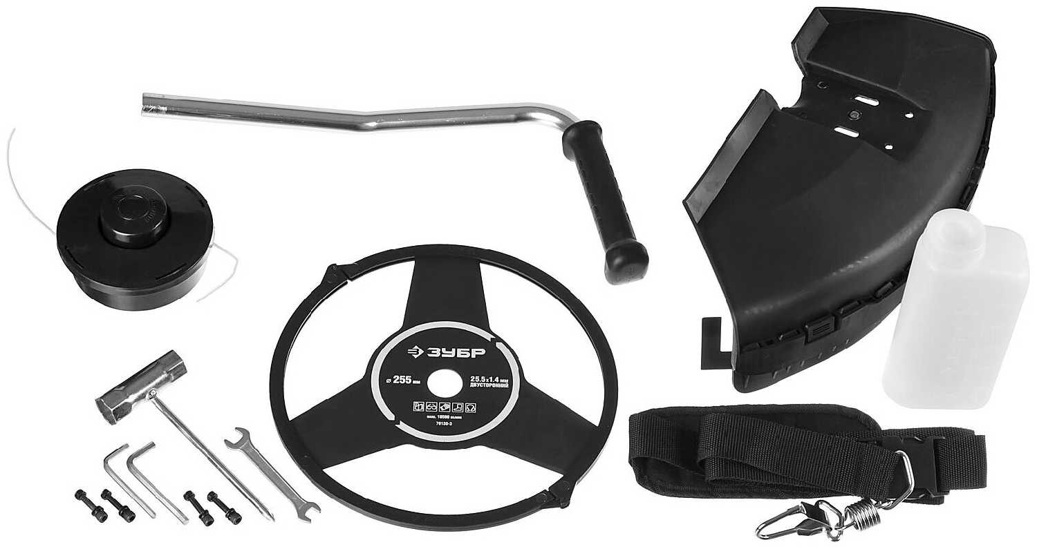 Триммер бензиновый ЗУБР КРБ-490 фотография 3