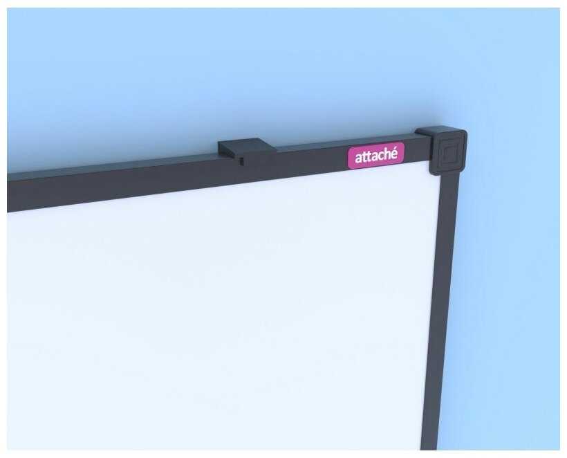 Доска магнитно-маркерная Attache 90х120 (BlackFrame) фотография 1