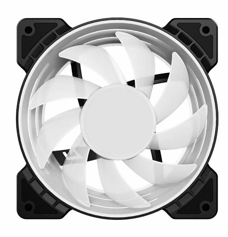 Вентилятор для корпуса Powercase M6-12-LED фотография 1