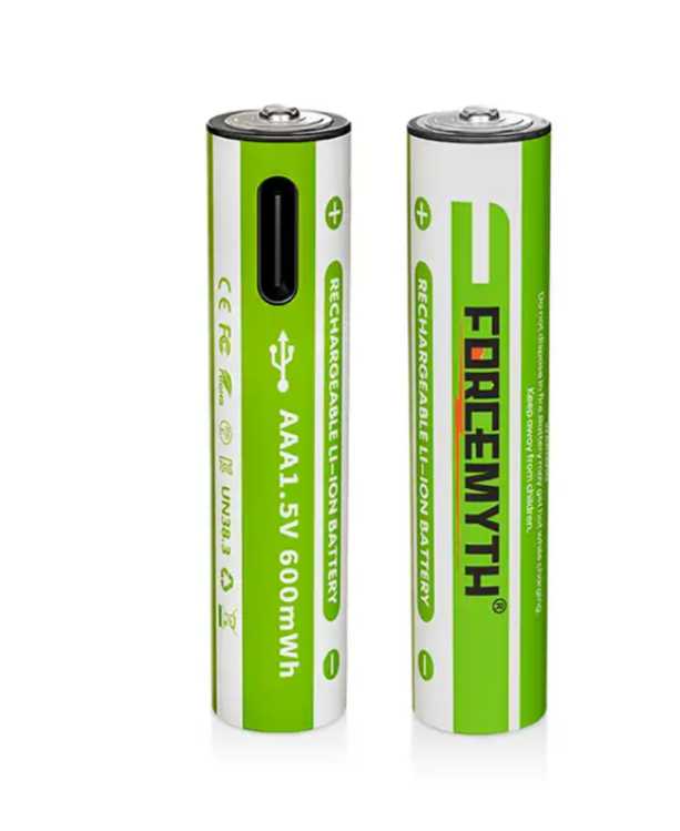 Аккумуляторные батарейки AAA 1,5V 600 mWh (2 шт.)