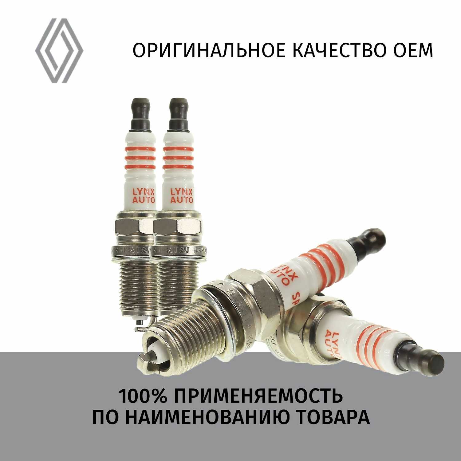 Свечи зажигания Renault Symbol (LYNXauto) фотография 5