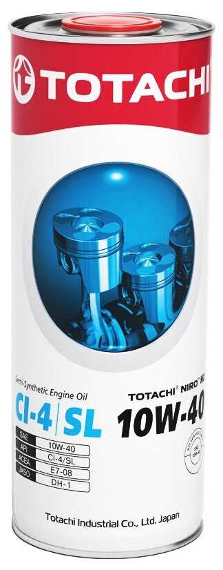 Полусинтетическое моторное масло TOTACHI NIRO HD Semi-Synthetic 10W-40 фотография 3