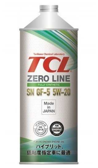 Синтетическое моторное масло TCL Zero Line 5W-20 SN/GF-5 фотография 1