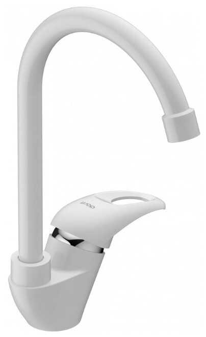 Смеситель для кухни Dorff Comfort D8000000WH материал полимер, цвет белый