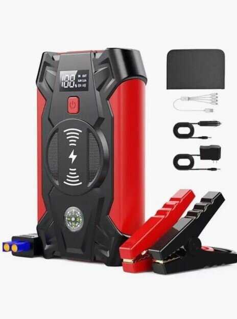 Пусковое зарядное устройство Jump Starter фотография 3