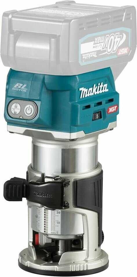 Аккумуляторный кромочный фрезер Makita RT001G19M201