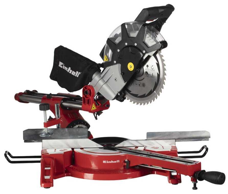 Торцовочная сетевая пила Einhell TC-SM 2534 Dual (2100 Вт) фотография 6