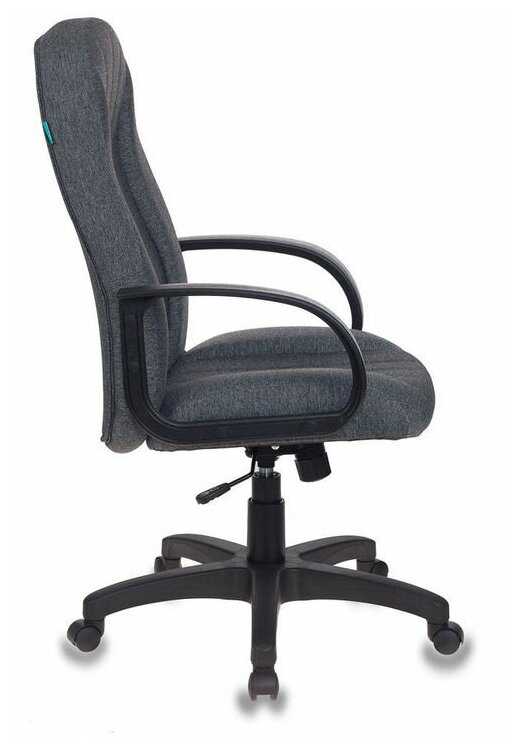 Кресло для руководителя Бюрократ Бюрократ T-898, обивка: текстиль, цвет: ткань серая 3c1 фотография 2