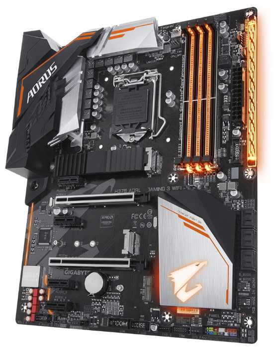 Материнская плата GIGABYTE H370 AORUS GAMING 3 WIFI (rev. 1.0) фотография 2