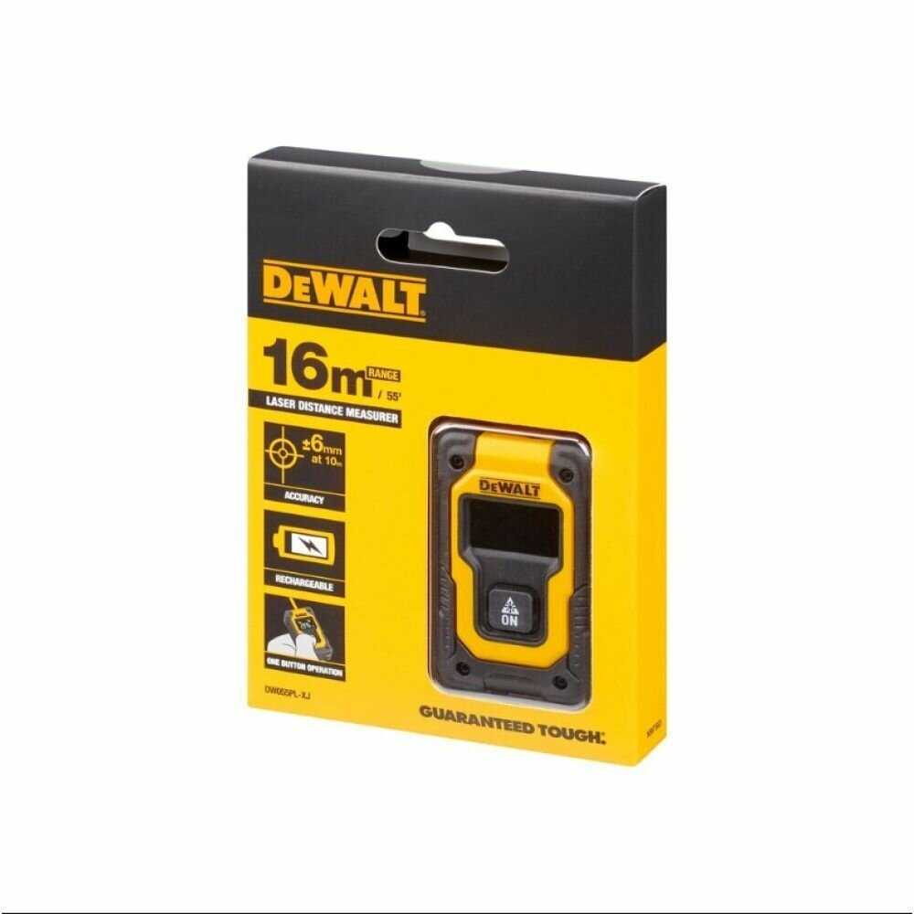 Аккумуляторный лазерный дальномер DEWALT Лазерный дальномер (DW055PL) фотография 5