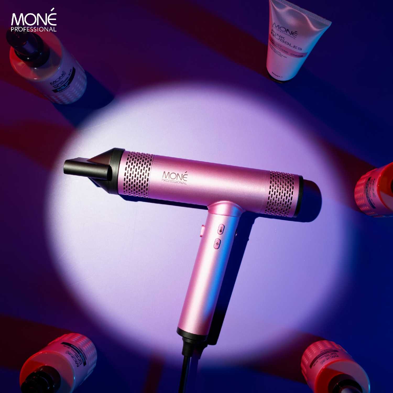 Фен для волос профессиональный черный ELECTRIC BLACK HIGH-SPEED HAIR DRYER фотография 2