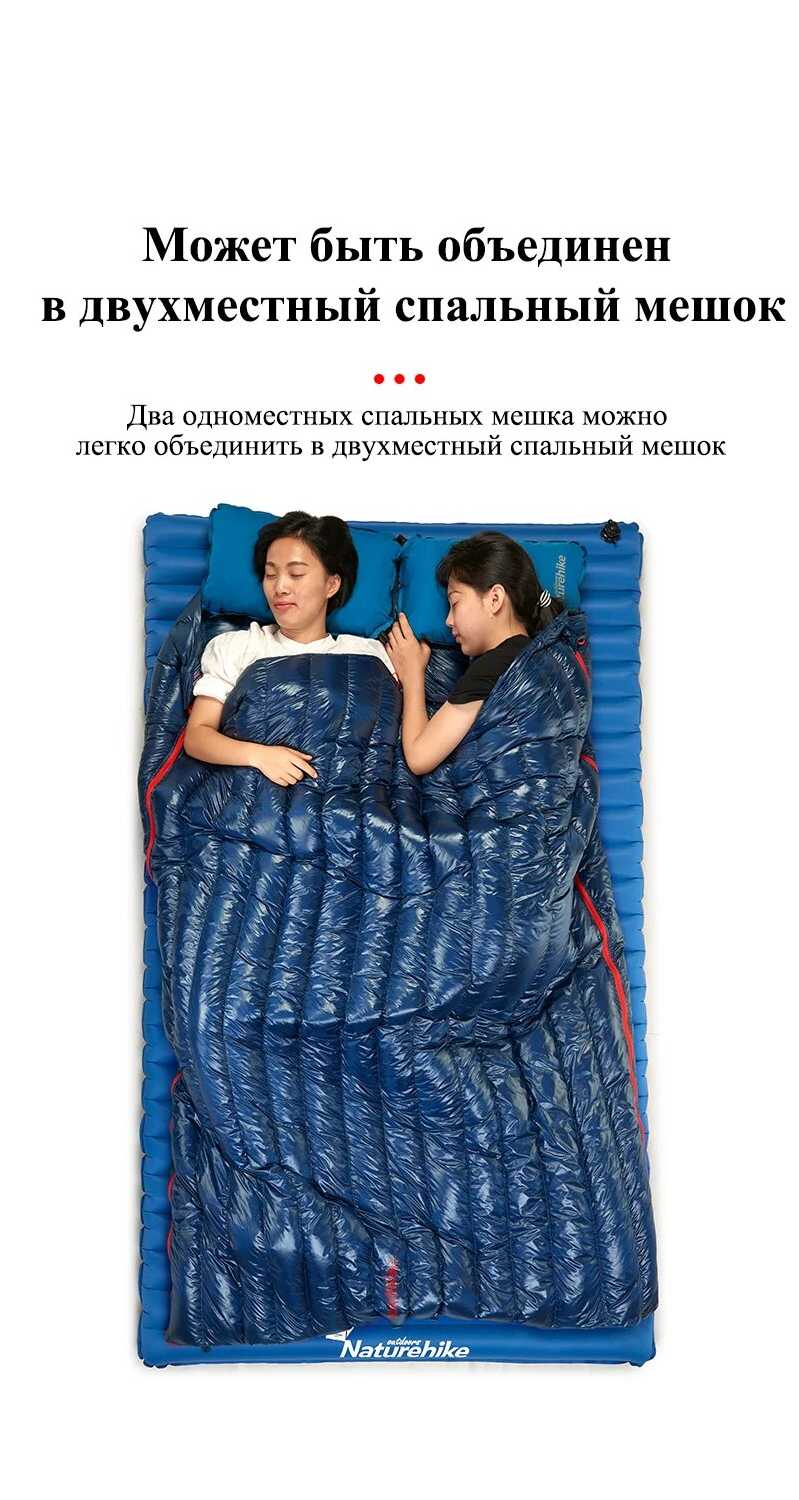 Спальный Мешок Naturehike CW280 Гусиный Пух Спальный Мешок (CW280) фотография 24