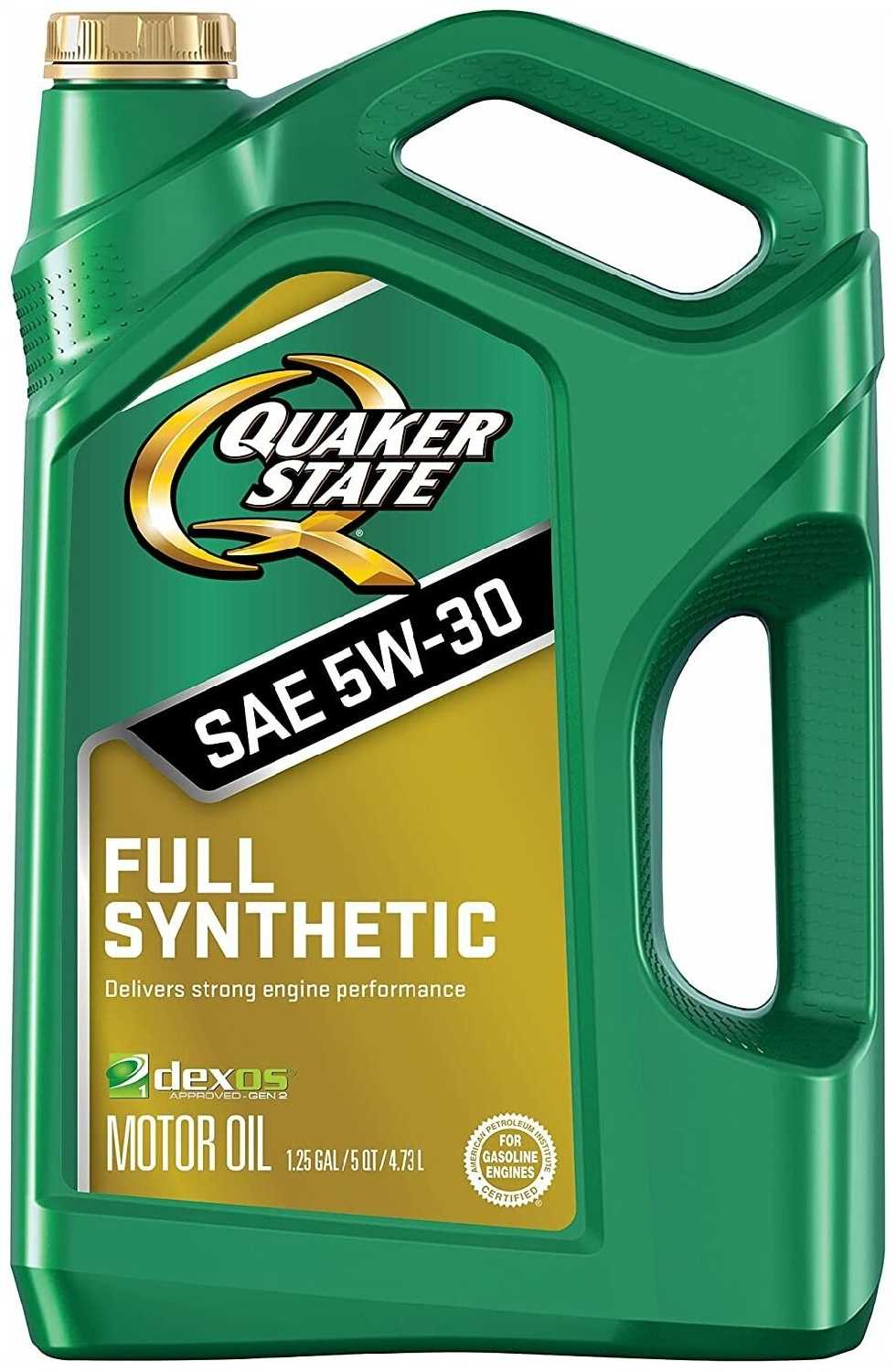 Масло моторное синтетическое QUAKER STATE Ultimate Durability Full Synthetic 5W-30 (4,73 л) фотография 1