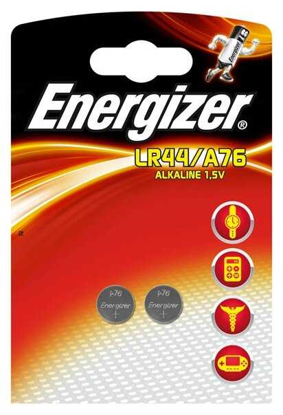 Батарейка Energizer LR44/A76 фотография 1