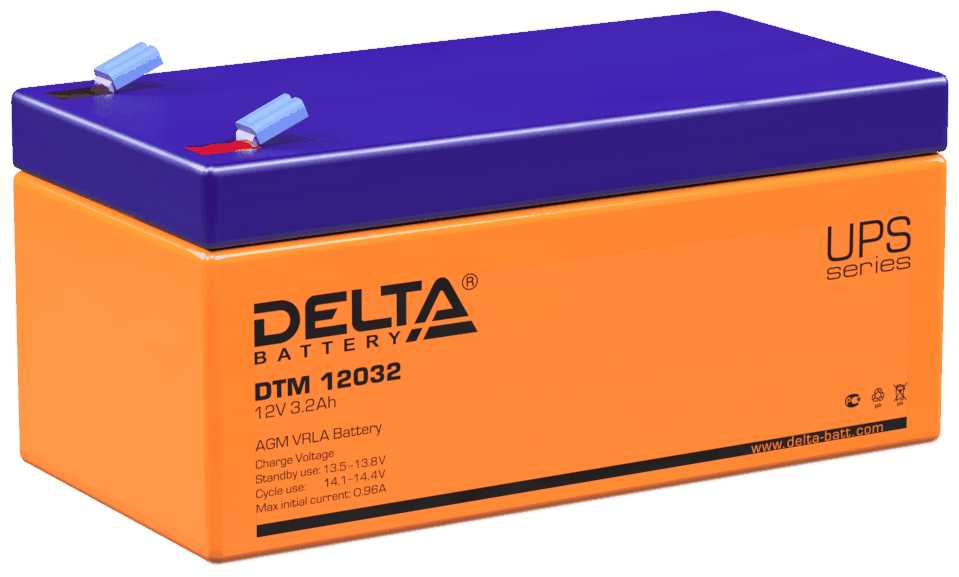 Аккумуляторная батарея DELTA Battery DTM 12032 (12В)