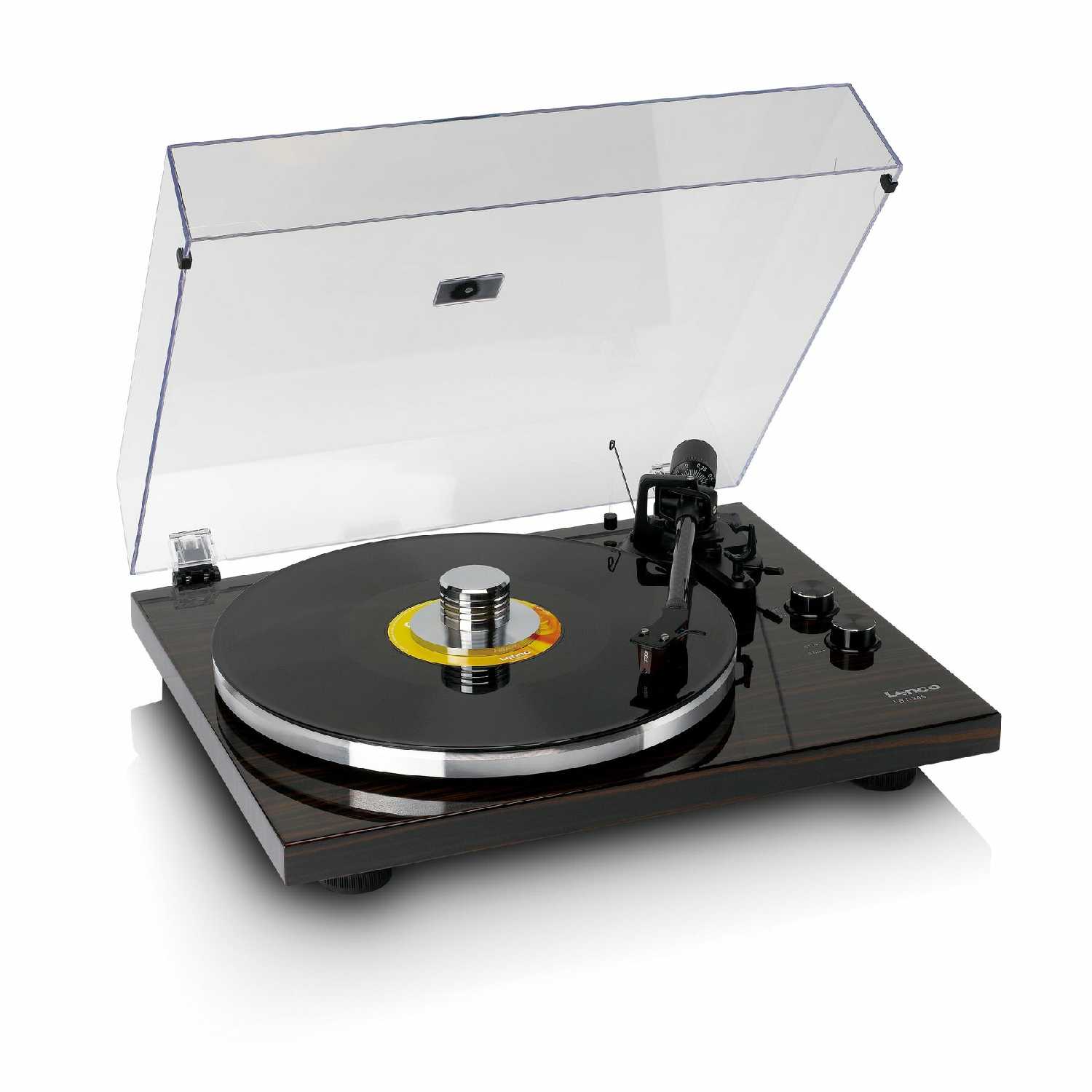 Виниловый проигрыватель Lenco LBT-345WA с Bluetooth и Ortofon 2MRED фотография 6