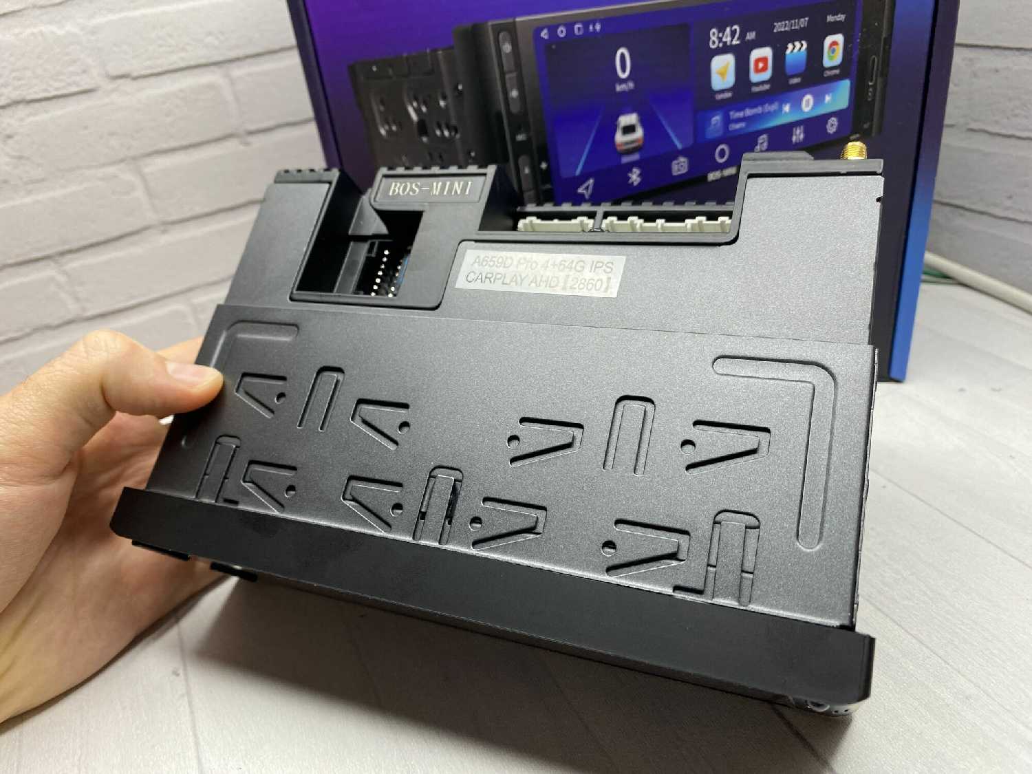 Автомагнитола 1din Bos-Mini BOS-А659D PRO (BOS-А659D) фотография 15