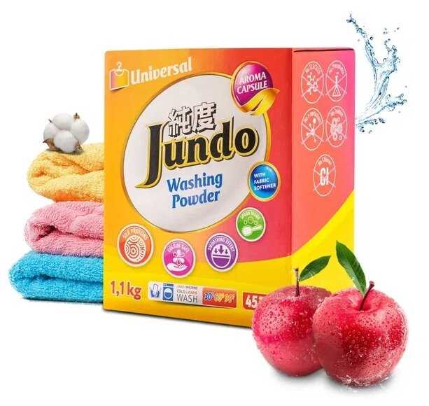 Стиральный порошок Jundo Aroma Capsule 2 в 1 Universal фотография 1