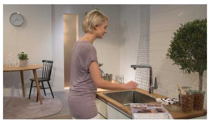Смеситель для раковины (умывальника) hansgrohe Talis Select S 72820000, нажимной фотография 3