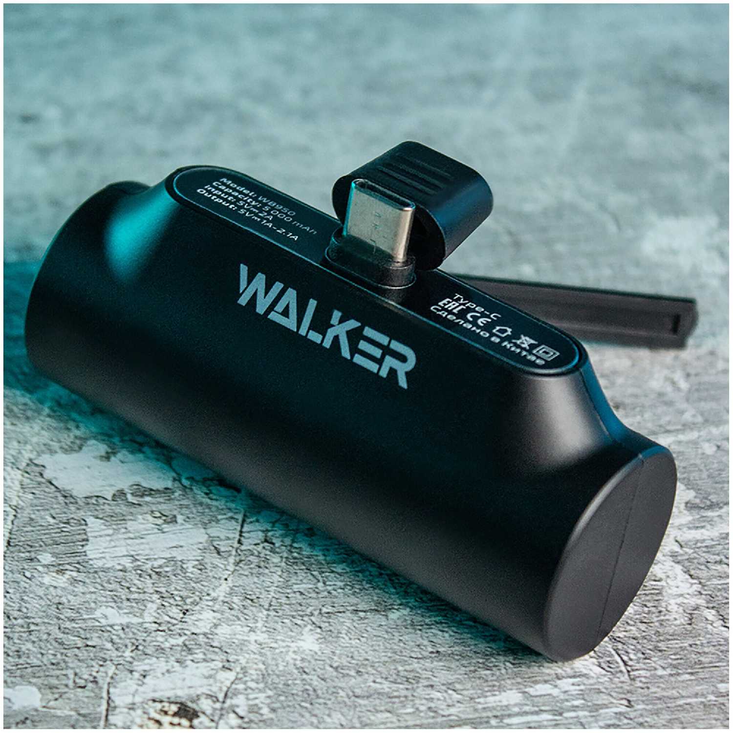 Внешний аккумулятор WALKER WB-950 mini (WB-950) фотография 13