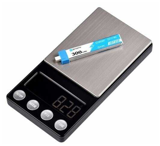 Аккумулятор BETAFPV 300 mAh BT2.0 1S 3.7V 30C HV LiPo (8шт) фотография 2
