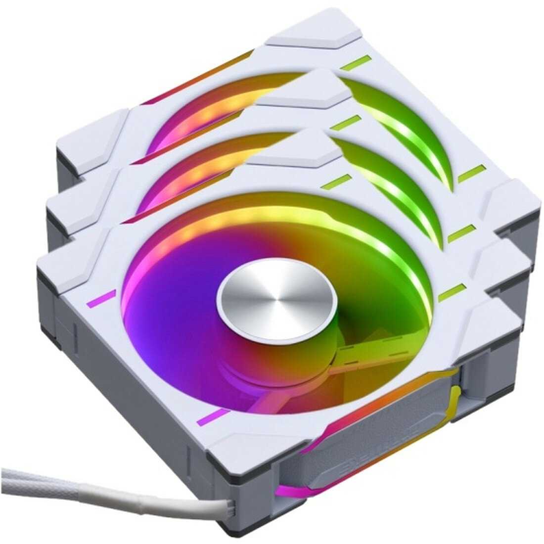 Вентилятор для компьютера PHANTEKS D30 DRGB Reversed [120x120x30мм] [PH-F120D30R_DRGB_PWM_BK01] фотография 6