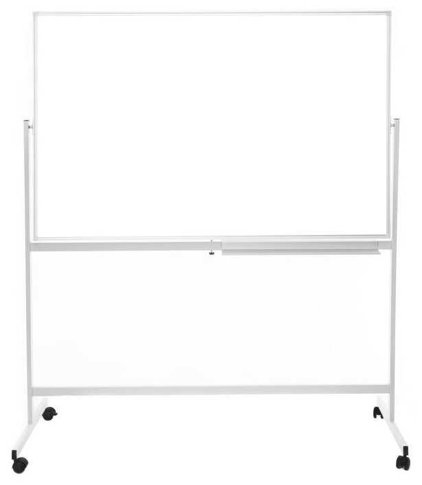 Доска магнитно-маркерная Attache Economy двухсторонняя на колесах 1132955 192.3х120 см