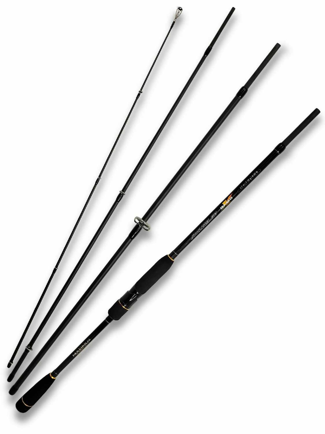Спиннинг Maximus SMUGGLER-X BASS 204ML 2.00м 5-21гр (4pcs)