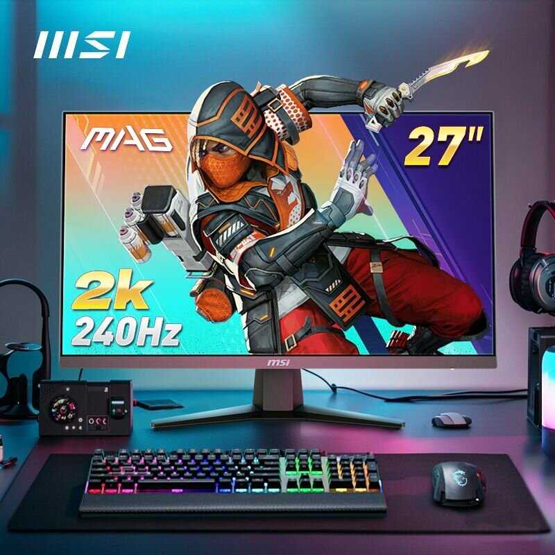 Монитор MSI MAG 274QF X24 фотография 1