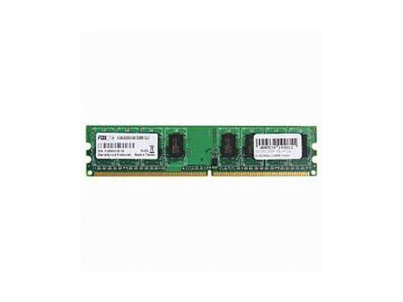 Оперативная память Foxline 2 ГБ DDR2 DIMM CL5 FL800D2U5-2G фотография 5