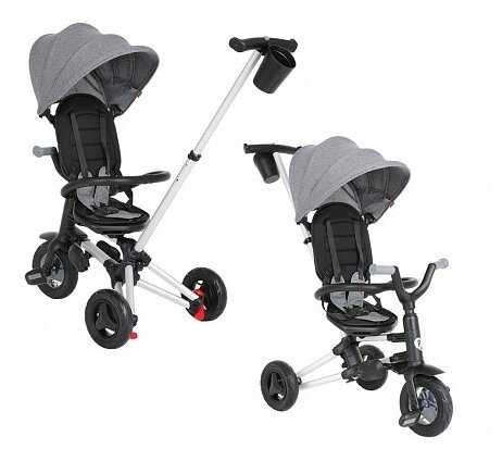 Трехколесный велосипед QPlay Nova S700 с надувными колесами фотография 15