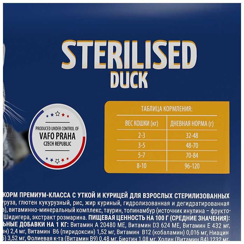 Корм Brit Premium Sterilised с уткой и курицей фотография 2