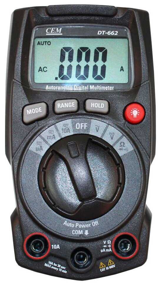 Мультиметр цифровой CEM DT-662