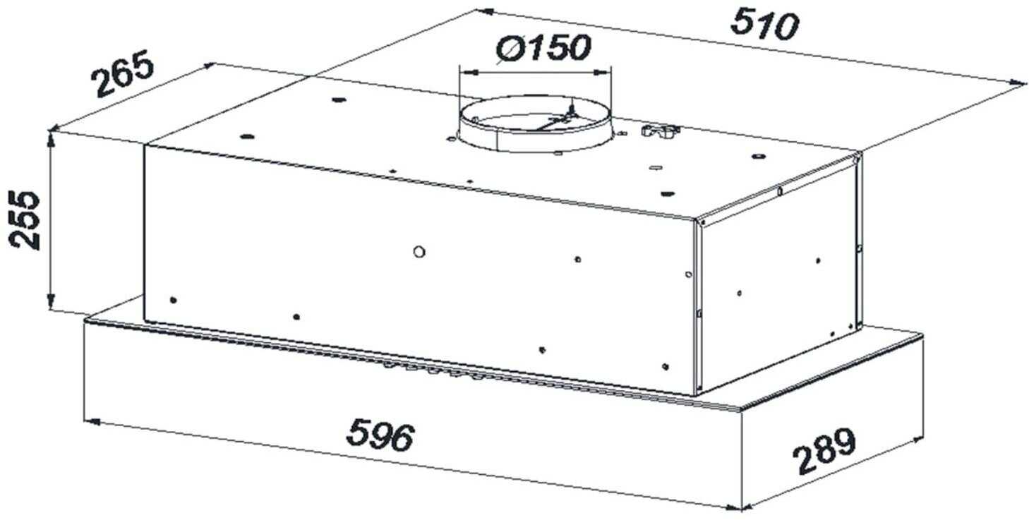 Встраиваемая вытяжка Konigin Aerin (60) фотография 2